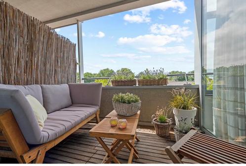 Houten tuinbank uitklapbaar tot ligbed, Tuin en Terras, Tuinsets en Loungesets, Gebruikt, Loungeset, Hout, 2 zitplaatsen, Bank