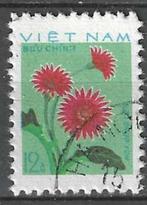 Vietnam 1978 - Yvert 117 - Bloemen - 12 xu (ST), Postzegels en Munten, Postzegels | Azië, Zuidoost-Azië, Ophalen, Gestempeld