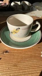 Wedgwood SARAHS SARAH’S GARDEN espressokop en schotel, Ophalen of Verzenden, Zo goed als nieuw, Wedgwood, Kop(pen) en/of Schotel(s)