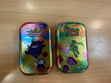 Sealed Pokemon 151 Mini Tins X2 beschikbaar voor biedingen