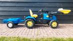 Traptrekker met aanhanger, Kinderen en Baby's, Speelgoed | Buiten | Skelters, Ophalen, Zo goed als nieuw, Overige merken
