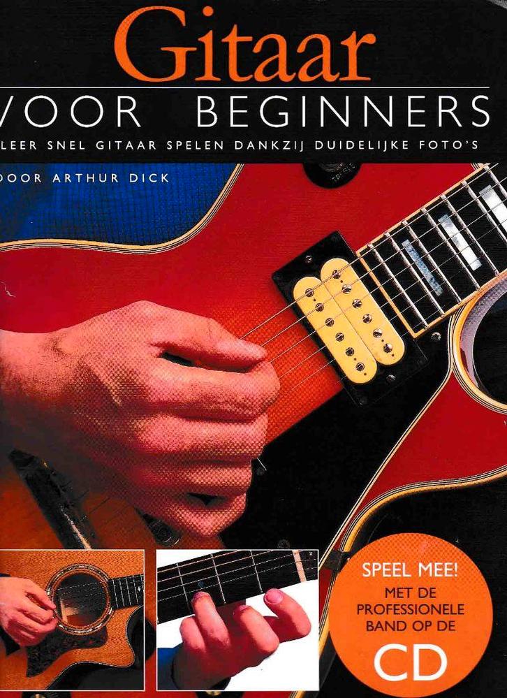 Gitaar voor beginners  nieuwstaat met CD, Muziek en Instrumenten, Bladmuziek, Zo goed als nieuw, Artiest of Componist, Blues, Gitaar