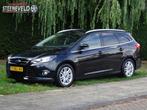 Ford Focus Wagon 1.0 125pk Titanium met Navi en Trekhaak, Euro 5, Gebruikt, Zwart, Origineel Nederlands