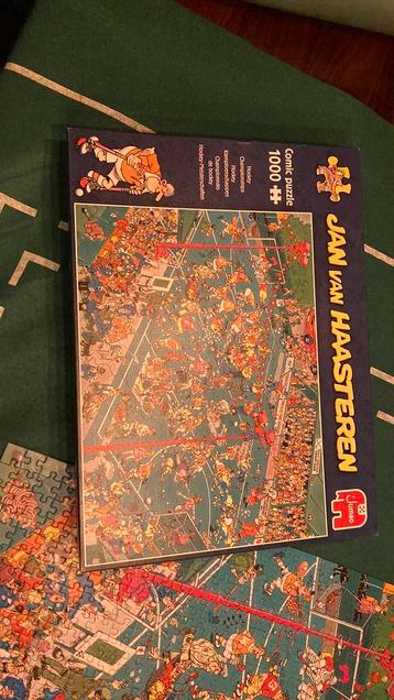 Jan van Haasteren 1000 stukjes compleet beschikbaar voor biedingen