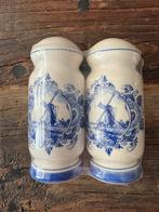 Delfts blauw peper & zout stel nieuw in plastic, Antiek en Kunst, Ophalen of Verzenden