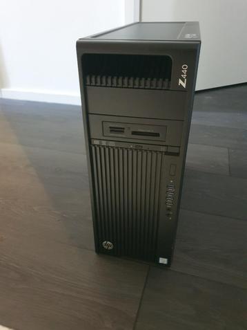 HP Z440 met xeon cpu, 32g ram, 512g nvme, quadro M4000 beschikbaar voor biedingen