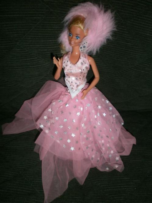 Barbie Superstar uit 1988 met schoentjes zie omschr, Kinderen en Baby's, Speelgoed | Poppen, Barbie, Ophalen of Verzenden