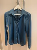 Mooie blouse Zip73 maat M Petrol, Kleding | Dames, Ophalen of Verzenden, Zo goed als nieuw, Blauw