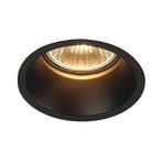 4x SLV Horn inbouwspot GU10 verzonken mat zwart, Metaal of Aluminium, Nieuw, Ophalen of Verzenden, Inbouw