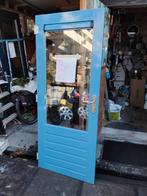 Schuurdeur buitendeur keukendeur Balcondeur hardhout, Doe-het-zelf en Verbouw, Deuren en Horren, Ophalen, Gebruikt, 80 tot 100 cm