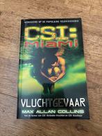 CSI: Miami - Vluchtgevaar, Max Allan Collins, Ophalen of Verzenden, Gelezen, Nederland
