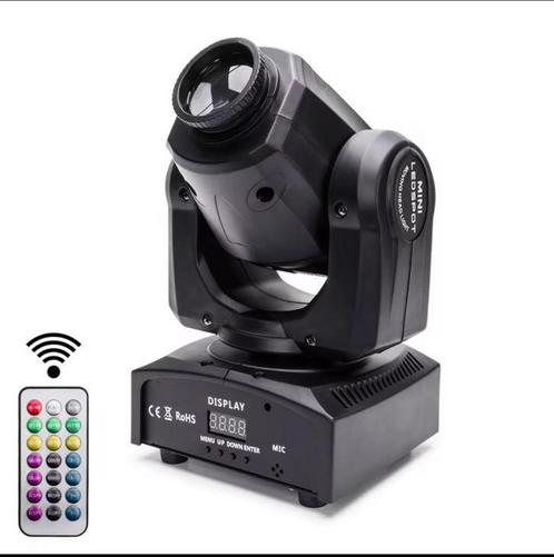 Movinghead spot 60 watt led dmx 8color+8gobo nieuw !!, Muziek en Instrumenten, Licht en Laser, Nieuw, Licht, Geluidgestuurd, Kleur