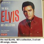 ELVIS PRESLEY, 3 CD set, the real Elvis 60's collection, Ophalen of Verzenden, 1960 tot 1980, Zo goed als nieuw, Boxset
