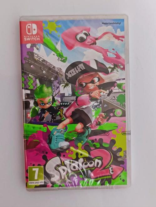 GESEALD Nintendo Switch: Splatoon 2, Spelcomputers en Games, Games | Nintendo Switch, Nieuw, Ophalen of Verzenden