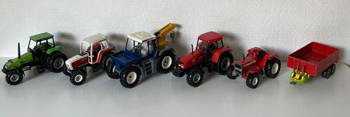 Siku Steyr, Fendt Xylon, Massey,  Deutz, Case Cs en aanhange, Hobby en Vrije tijd, Modelauto's | 1:32, Gebruikt, Tractor of Landbouw