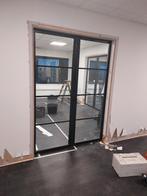 Te koop twee sets skantrae slimline houten staallook deuren, Ophalen, 80 tot 100 cm, 215 cm of meer, Binnendeur