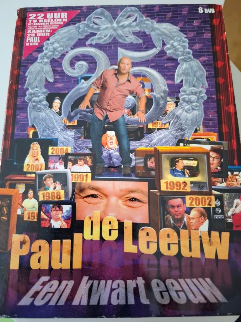 Paul de Leeuw een kwart eeuw 6 discs, Alle leeftijden, Ophalen of Verzenden, Gebruikt, Stand-up of Theatershow