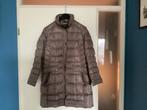 Weinig gedragen.Gewatteerde jas.Barbera Lebek. M44 L85 cm, Ophalen, Zo goed als nieuw, Maat 42/44 (L), Beige