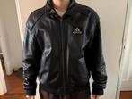 Heren jas leer, Zwart, Maat 56/58 (XL), Ophalen of Verzenden, Adidas