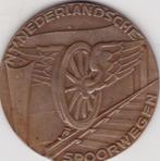 N.V. NEDERLANDSCHE SPOORWEGEN, Postzegels en Munten, Penningen en Medailles, Overige materialen, Ophalen of Verzenden