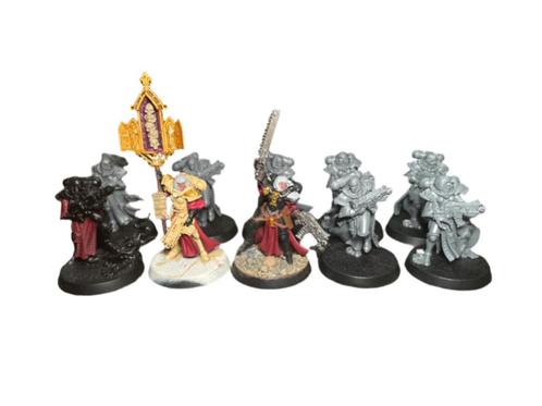 Warhammer 40K Adepta Sororitas Battle Sisters Squad, Hobby en Vrije tijd, Wargaming, Zo goed als nieuw, Warhammer, Figuurtje(s)