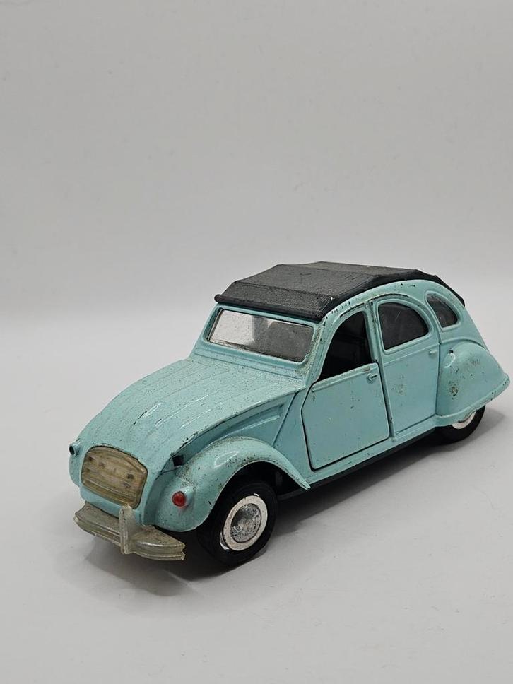Vintage Modelauto - Citroën 2CV, Hobby en Vrije tijd, Modelauto's | 1:18, Gebruikt, Auto, Overige merken, Ophalen of Verzenden