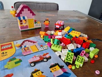 5585 – Roze stenendoos / blokkenset voor uren speelplezier! beschikbaar voor biedingen