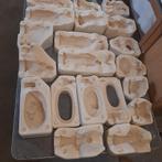 Gietmallen keramiek kerstgroep, Ophalen, Gebruikt