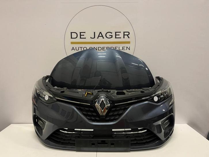 RENAULT CLIO 5 VOORKOP BUMPER MOTORKAP KOPLAMPEN 2019-, Auto-onderdelen, Carrosserie en Plaatwerk, Motorkap, Renault, Voor, Gebruikt