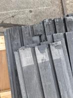 Partij triple rhombus gevelbekleding zwart - 19 m2, Overige materialen, Gebruikt, Vlotbrugweg 19a in Almere, 20 tot 50 mm