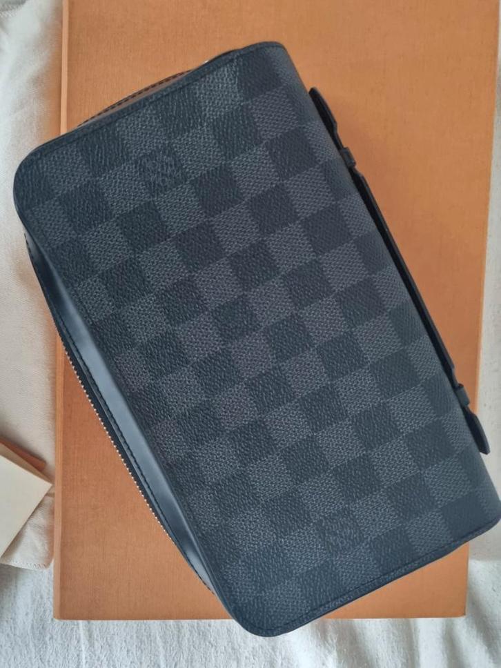 Louis Vuitton Zippy XL D.Grap Portemonnee NIEUW + bon, Sieraden, Tassen en Uiterlijk, Portemonnees, Nieuw, Zwart, Leer, Ophalen of Verzenden
