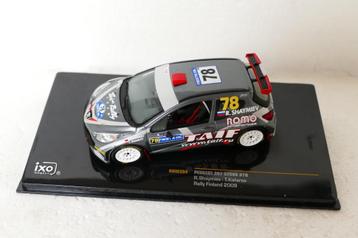 Peugeot 207 S2000 Rally Finland 2009 Shaymiev 1/43 IXO beschikbaar voor biedingen