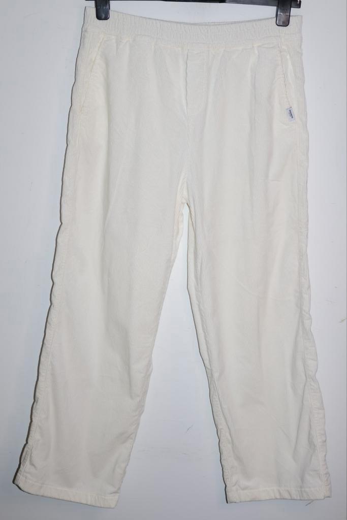 Penn & Ink Rib Broek Gebroken Wit Maat L, Kleding | Dames, Broeken en Pantalons, Zo goed als nieuw, Maat 42/44 (L), Wit, Lang