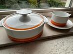 Vintage Schaal & Sauskom Set jaren 70 merk Thomas Germany, Huis en Inrichting, Keuken | Servies, Keramiek, Ophalen of Verzenden