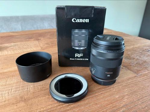 Canon RF85mm F2 Macro IS STM, Audio, Tv en Foto, Fotografie | Lenzen en Objectieven, Zo goed als nieuw, Macrolens, Ophalen of Verzenden