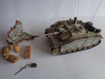 Unimax Panzerkampfwagen Tank met accessoires, Die-cast, 1/35 beschikbaar voor biedingen