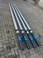 Lichtmasten met armaturen, Ophalen, Minder dan 50 watt, Staande lamp, Aluminium