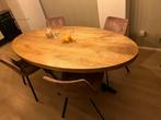 Te koop nog bijna nieuw tafel met stoelen, Ophalen, Zo goed als nieuw, Vijf personen of meer, 200 cm of meer