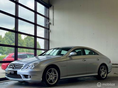 Mercedes-Benz CLS 55 AMG ''Iridium Silver'' Sublieme staat!, Auto's, Mercedes-Benz, Bedrijf, Te koop, CLS, Lederen bekleding, Benzine