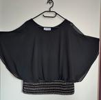 JOSEPH RIBKOFF; BIJZONDER APARTE FEESTELIJKE TOP, Kleding | Dames, Tops, Maat 38/40 (M), Zwart, Ophalen of Verzenden, Zo goed als nieuw