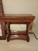 mahoniehouten trumeau met spiegel, Antiek en Kunst, Ophalen