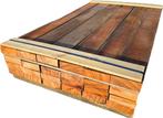 24 Hardhouten balken 5.0x15.0 cm - nr: HB61, Ophalen, Minder dan 180 cm, Balken, Hardhout