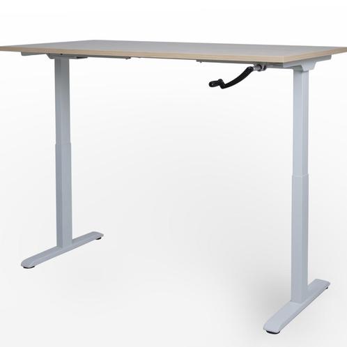 RM-Line Snelslinger Zit-sta Bureaus 160x80 Wit Frame NIEUW, Huis en Inrichting, Bureaus, Nieuw, Stabureau, In hoogte verstelbaar