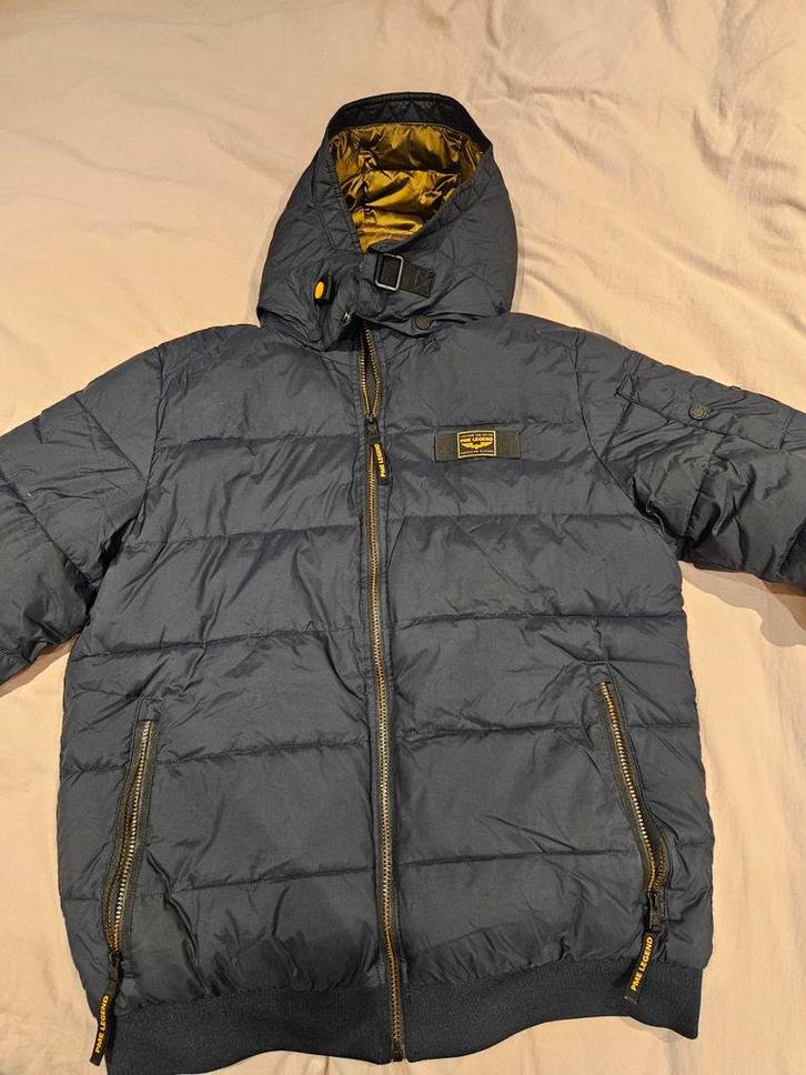 PME Legend Skytruck Jas - Donkerblauw - Maat xxl, Kleding | Heren, Jassen | Winter, Zo goed als nieuw, Overige maten, Blauw, Ophalen of Verzenden
