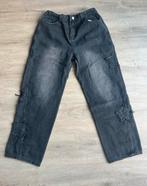 Y2K broek met sterren zwart, Ophalen, Maat 48/50 (M), Zwart, Nieuw