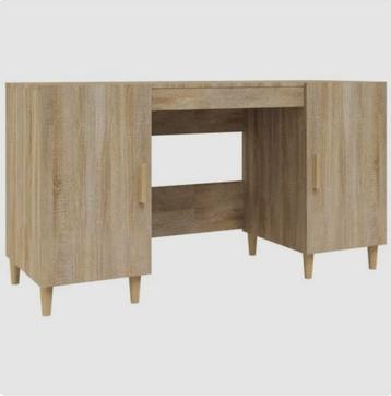 Bureau eiken kleur (nieuw en nog in verpakking!)