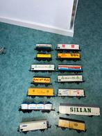 Fleischmann diverse  wagons met reclame, Gelijkstroom, Fleischmann, Wagon, Ophalen of Verzenden