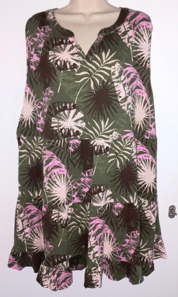 BPC tuniek maat 52/54, Kleding | Dames, Grote Maten, Zo goed als nieuw, Blouse of Tuniek, Groen, Ophalen of Verzenden