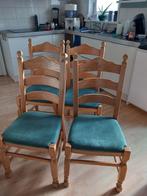 eetkamerstoelen, Huis en Inrichting, Stoelen, Ophalen, Gebruikt, Bruin, Eiken