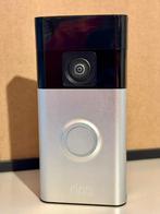 Ring Video Deurbel zgan, Ophalen of Verzenden, Bewegingsdetectiesensor, Zo goed als nieuw, Draadloos